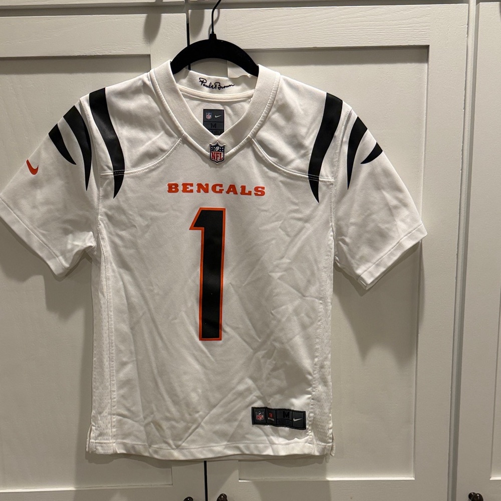 NFL Jamar Chase jersey, Cincinnati Bengals/ Youth medium